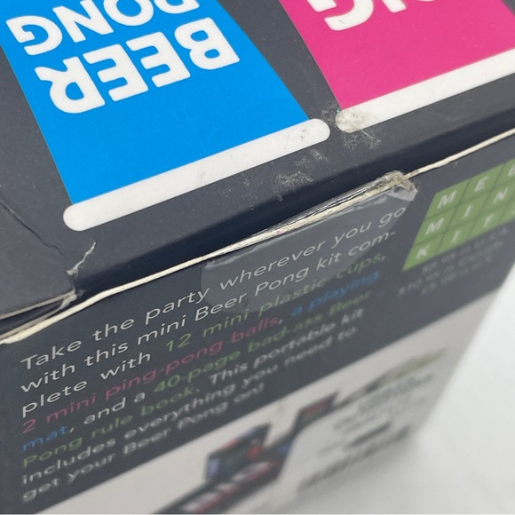 Big Ass Beer Pong Game Miniature NEW - Picture 6 of 8